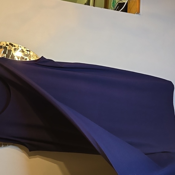 Eileen Fisher Viscose Rap Sleeveless Stretch  Midi Shift Dress - Picture 2 of 9